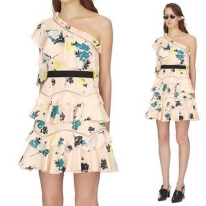 Self-Portrait Floral Frill Dress size 2